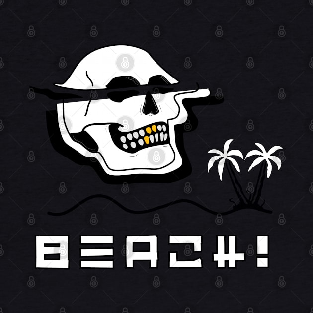 Beach Skull Ovni by Kworks